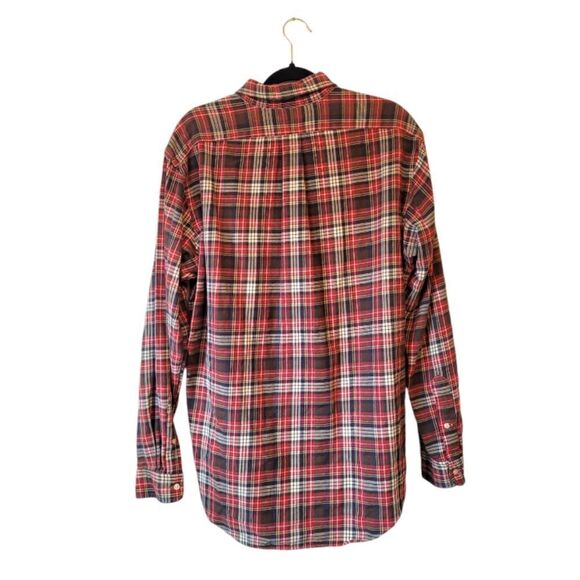 Ralph Lauren Red Plaid Button Down Shirt - Picture 2 of 5